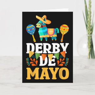 Carte Derby De Mayo Cinco De Mayo Mexicain