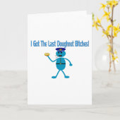 Carte Dernier beigne (Fleur jaune)