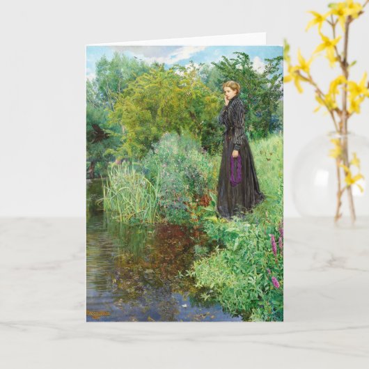 Carte Dernier Été Les Choses Étaient Plus Vertes | Byam  (Fleur jaune)