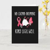 Carte Dernier Jour De Radiation Fin Du Chimo Cancer Surv (Fleur jaune)