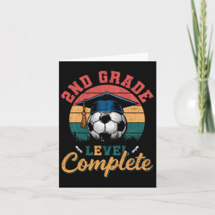 Carte Dernier jour de soccer niveau 2e année garçon fill