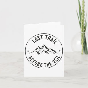 Carte Dernier Sentier Avant Le Veil Bachelorette Bridesm