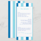 Carte Dernier toast sur la côte fin de semaine de la bac (Devant / Derrière)