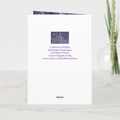 Carte Dernière bulles de célébration de Chemo (Dos)