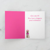 Carte Dernière Chimio Tout Simplement Génial (Intérieur)