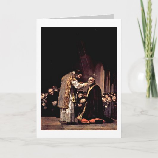 Carte Dernière Communion De Saint-Joseph Par Francisco D (Devant)