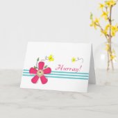 Carte Dernière ronde de Chemo-Hurray (Fleur jaune)