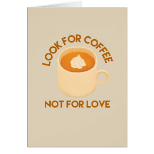 Carte des amateurs de café