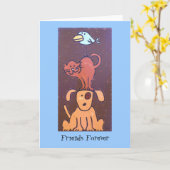 Carte des amis Totem (Fleur jaune)