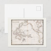 Carte des années 1800 de l'océan Pacifique (Devant / Derrière)