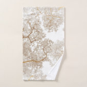 Carte des arbres 1 (Serviette à main)