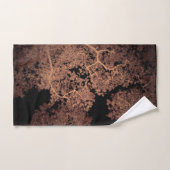 Carte des arbres 5 (Serviette à main)