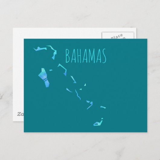 Carte des Bahamas (Devant / Derrière)