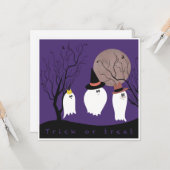 Carte Des bonbons ou un sort (Devant/Arrière en situation)