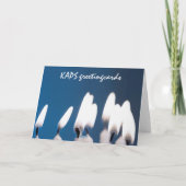 Carte des bougies d'anniversaire (Dos)