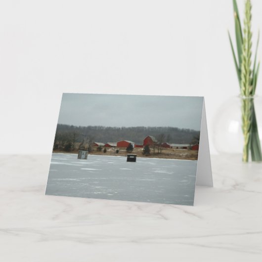 Carte des cabanes de glace (Devant)