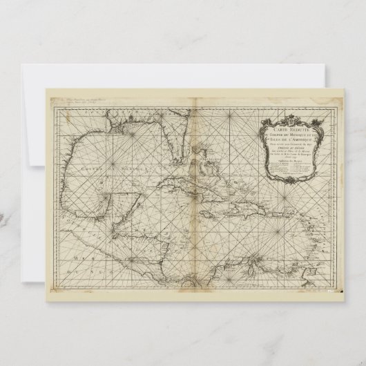 Carte des Caraïbes (1749) (Devant)