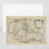 Carte des Caraïbes (1749) (Devant / Derrière)