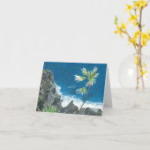 Carte "des Caraïbes" de justice de toile (Fleur jaune)