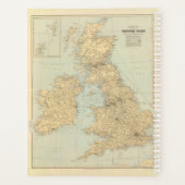 Carte des chemins de fer, British Isles (Dos)
