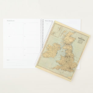 Carte des chemins de fer, British Isles