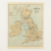 Carte des chemins de fer, British Isles (Devant)