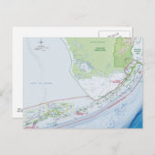 Carte des clés de Floride (Devant / Derrière)