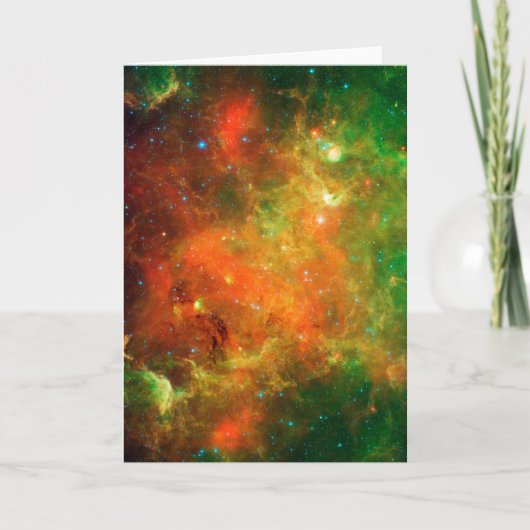 Carte Des Clusters D'Étoiles Dans La Nebula Nord-América (Devant)