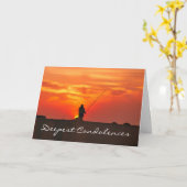 Carte des condoléances les plus profondes pour l'h (Fleur jaune)