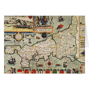 Carte des Cornouailles