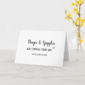 Carte des crottes et des giggés en route des fêtes de bé (Fleur jaune)