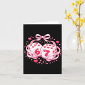 Carte Dès de la Saint-Valentin drôles féminins 6 7 Prépa (Fleur jaune)