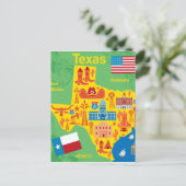 Carte des enfants au Texas (Debout devant)