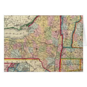Carte Des États De New York