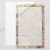 Carte Des États De New York (Devant / Derrière)