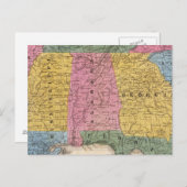 Carte des États du Sud (Devant / Derrière)