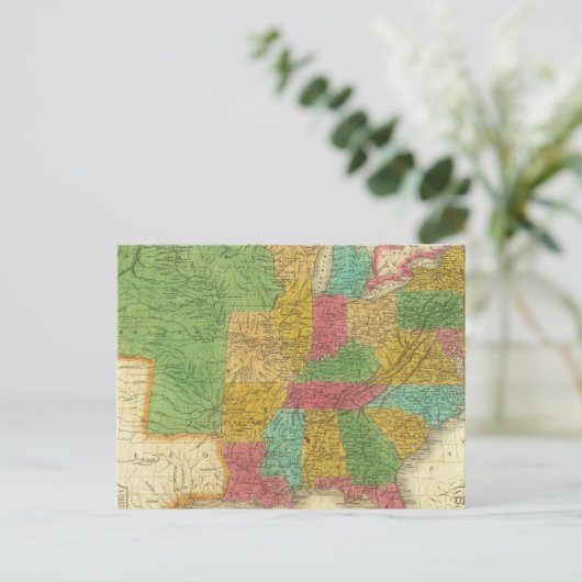 Carte des États-Unis (Debout devant)