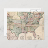 Carte des États-Unis 3 (Devant / Derrière)