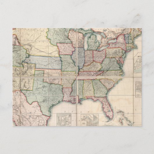 Carte des États-Unis 3 (Devant)