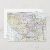 CARTE DES ÉTATS-UNIS, c1812 (Devant / Derrière)