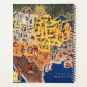 Carte des États-Unis - Vacances et Jeu (Dos)