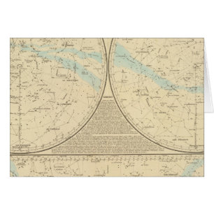 Carte des étoiles fixes