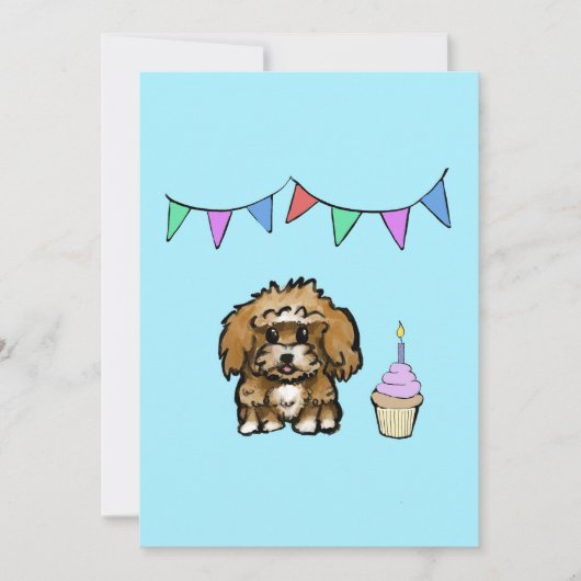 Carte des fêtes de Cupcake (Devant)