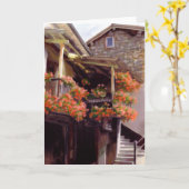 Carte DES Fleurs de Maison de La (Fleur jaune)