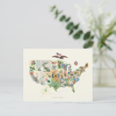 Carte des fleurs des États-Unis - Notre Bouquet na (Debout devant)