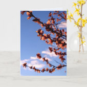 Carte des fleurs printanières de nouveaux débuts (Fleur jaune)