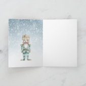 Carte des flocs de neige bleu noires (Intérieur)