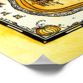 Carte des Halloweenland Poster d'Halloween (Coin)