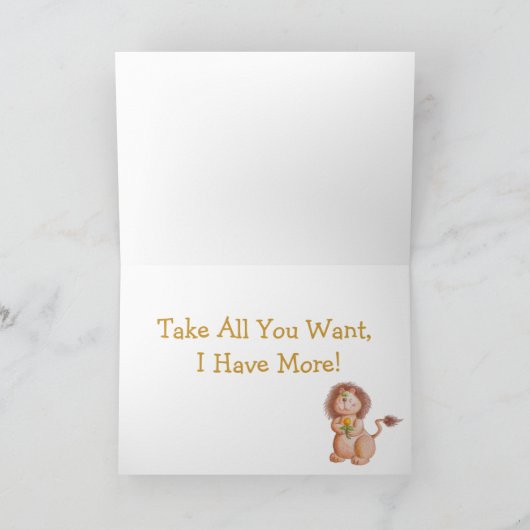 Carte Des Hugs Chauds ! (Intérieur)