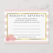 Carte des idées de vacances de Fête des mariées ro (Devant)